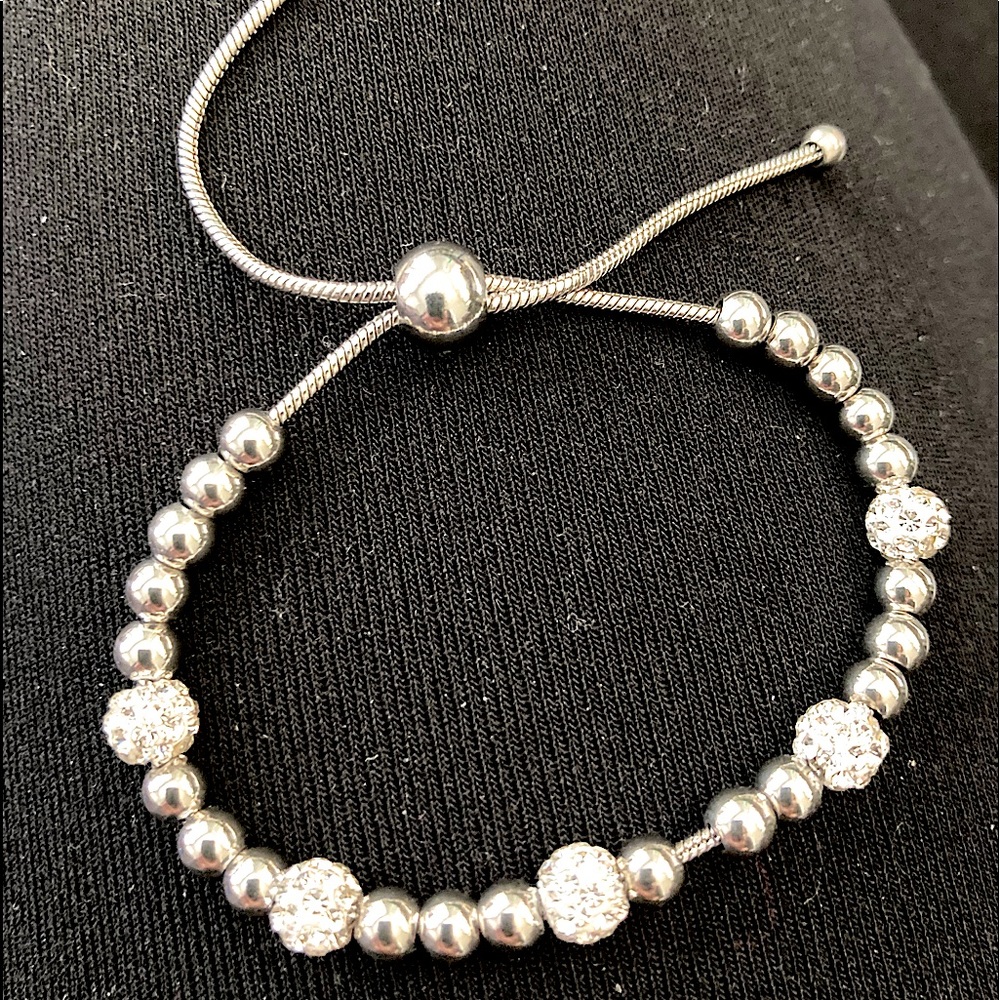 COPY - Beautiful Gunmetal Silver Bracelet